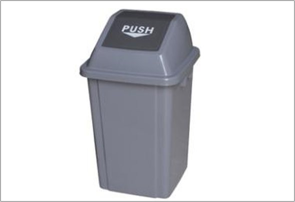 Large garbage cans for indoor and outdoor use