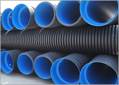 HDPE double-arm corrugated pipe